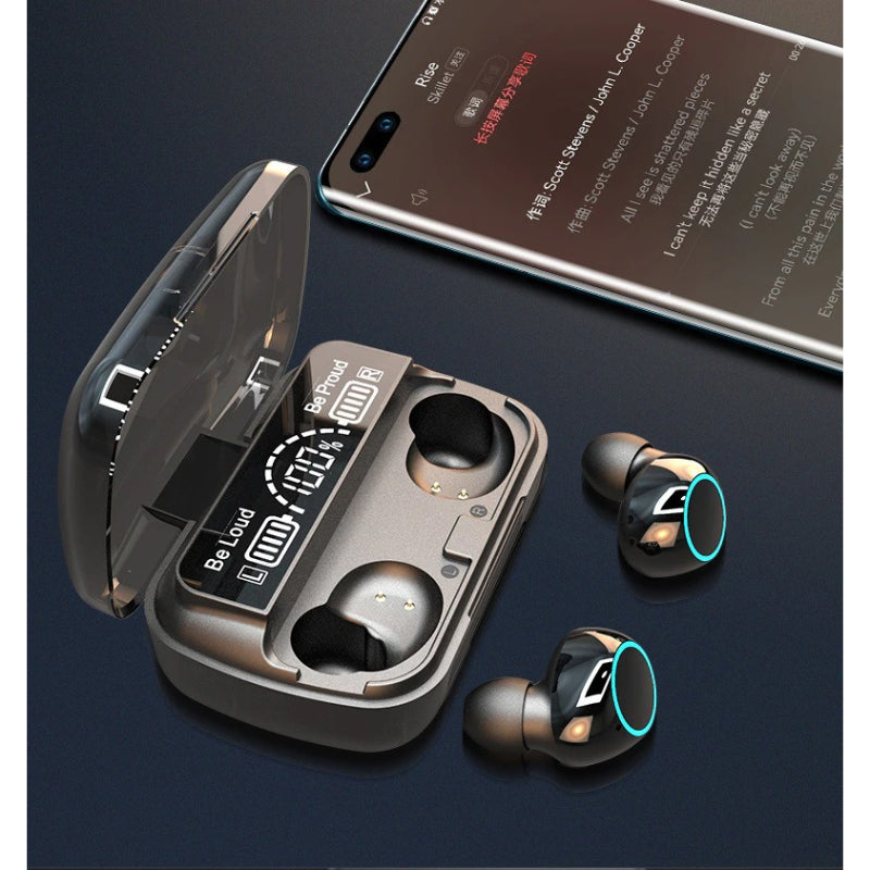 M30 TWS Bluetooth 5.2 Smart Touch Control Wireless Earbuds