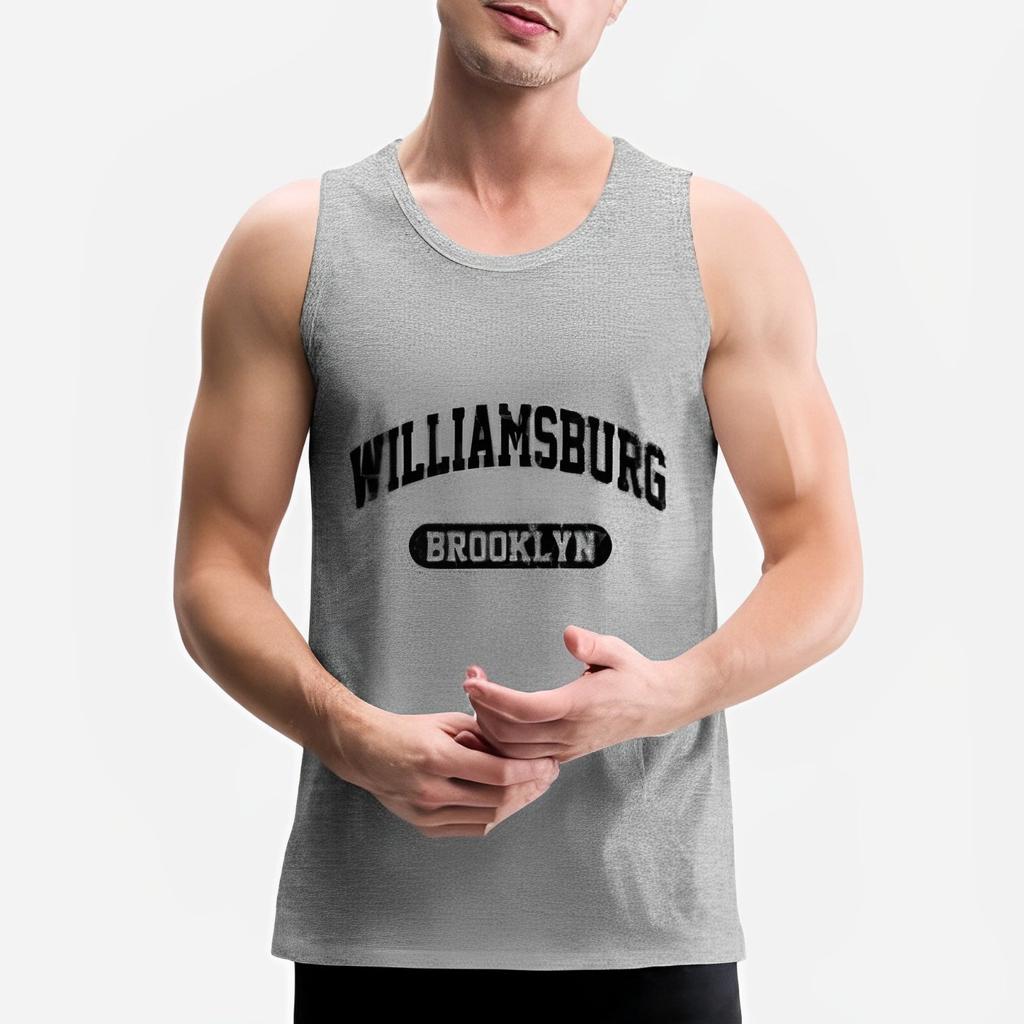 Pack Of 3 Men’s 180gsm High Quality Knitted Single Jersey Printed Sleeveless Cotton T-Shirts