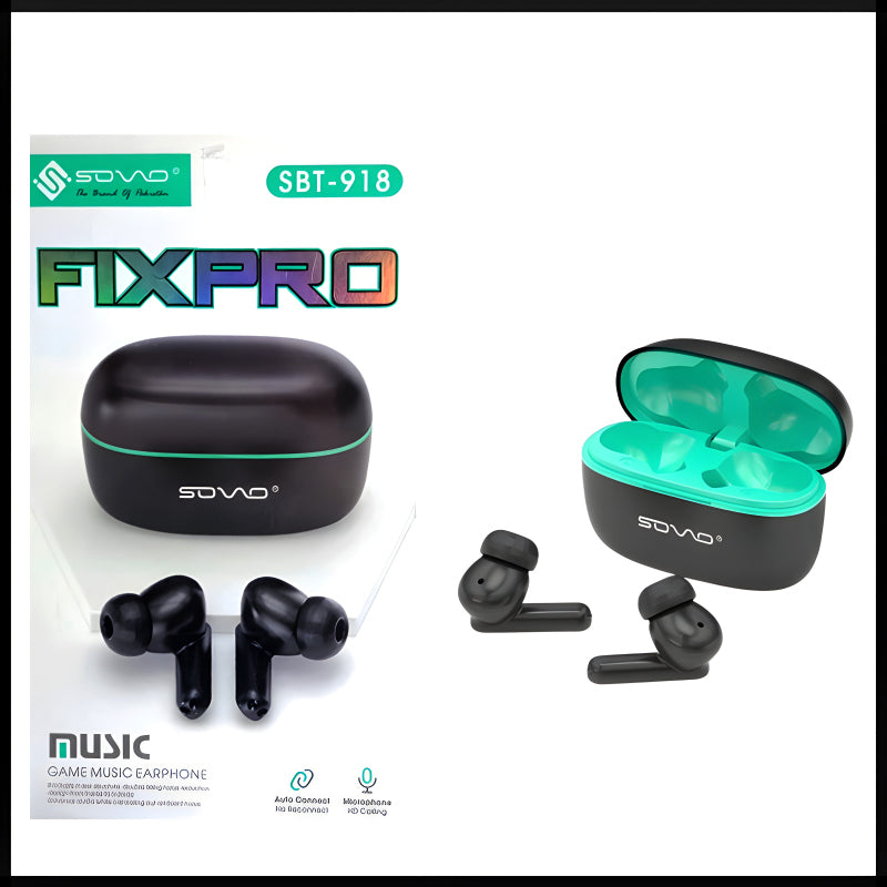 SOVO Fix Pro SBT-918 Airpods Heavy Bass, High-Quality Wireless Headset