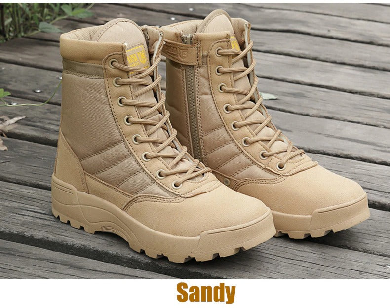 Long Outdoor Boots Breathable Desert Hiking DMS