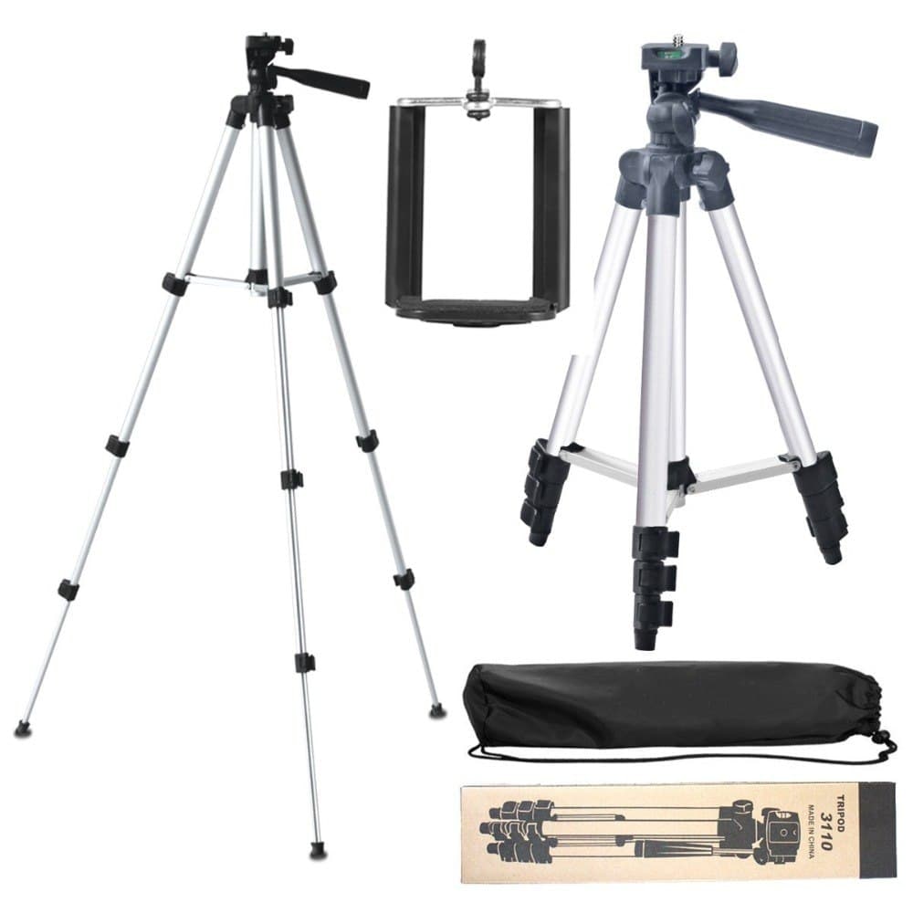 Tripod Holder Portable Professional Camera Aluminum Tripod For Phone